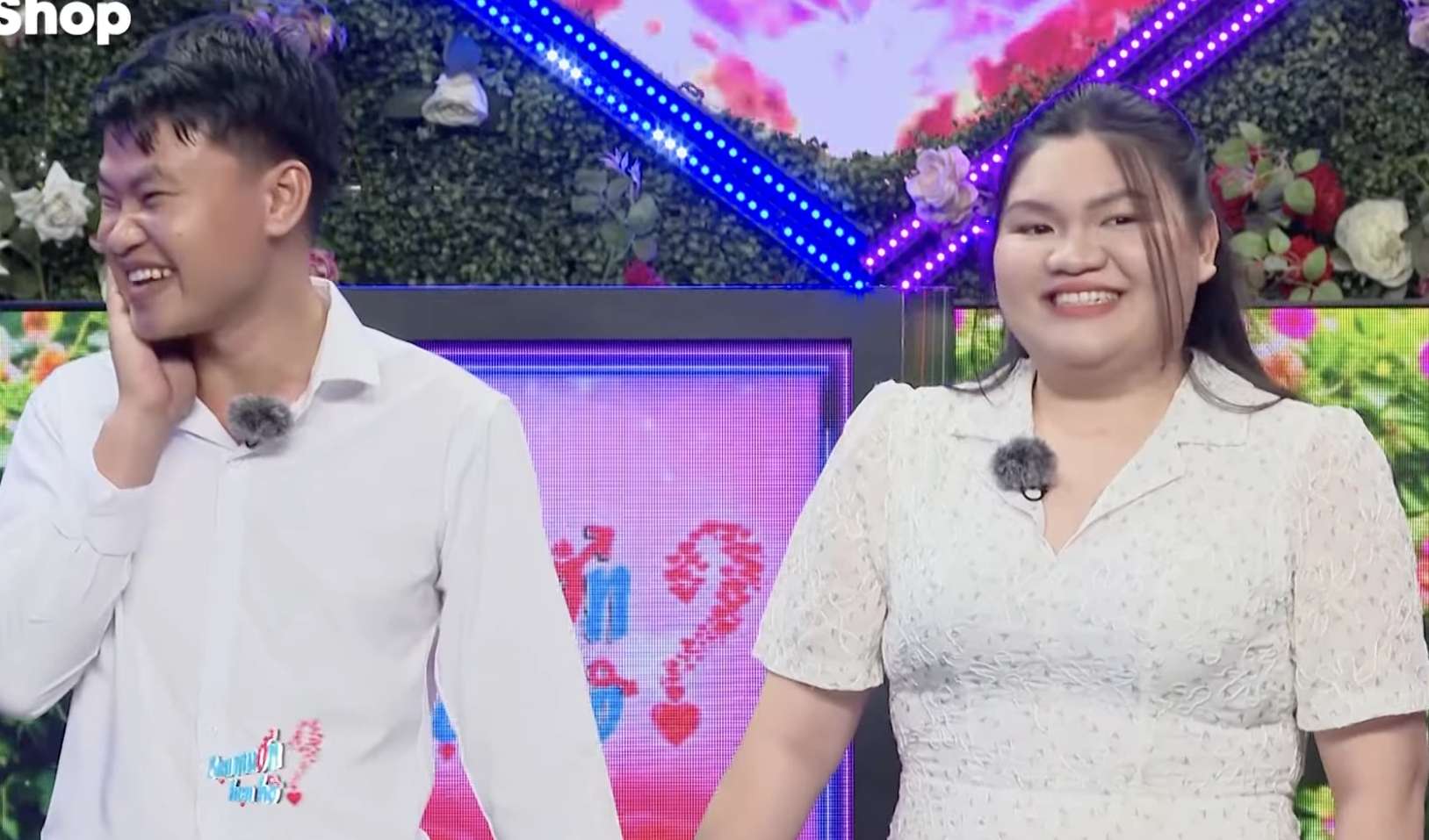 The couple on the show "You want to date". Photo: MCV Producer.