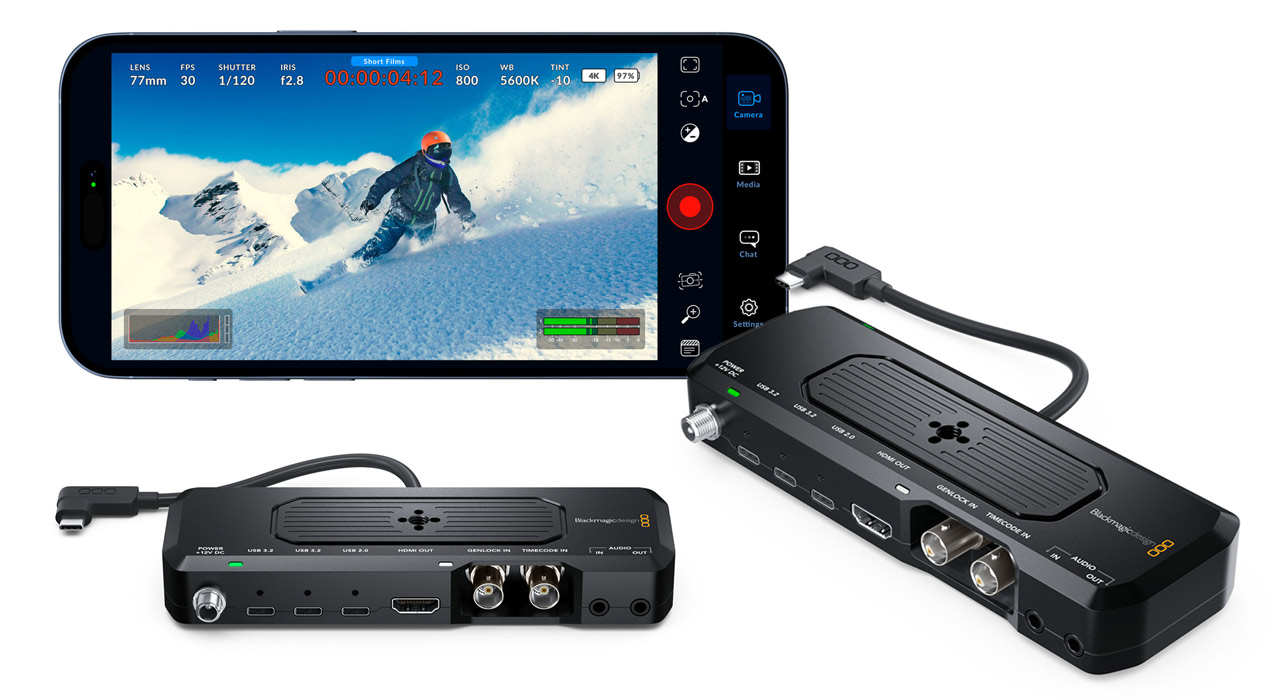 Blackmagic Camera ProDock. Anh: blackmagicdesign.com