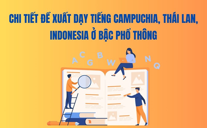 Details of the proposal to teach Cambodian, Thai, and Indonesian at the high school level