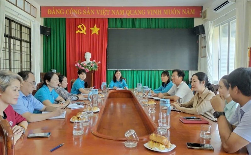 Vung Tau Ward Trade Union agreed on key activities to be implemented by the end of 2025. Photo: Vietnamese Football