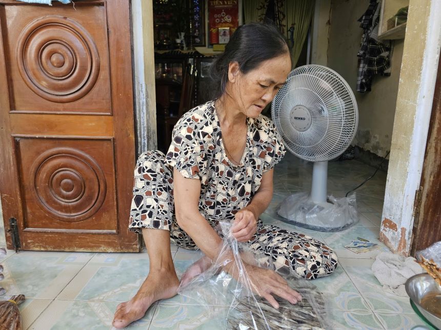 Ca kho duoc phan loai, dong bich. Anh: Thanh Quynh