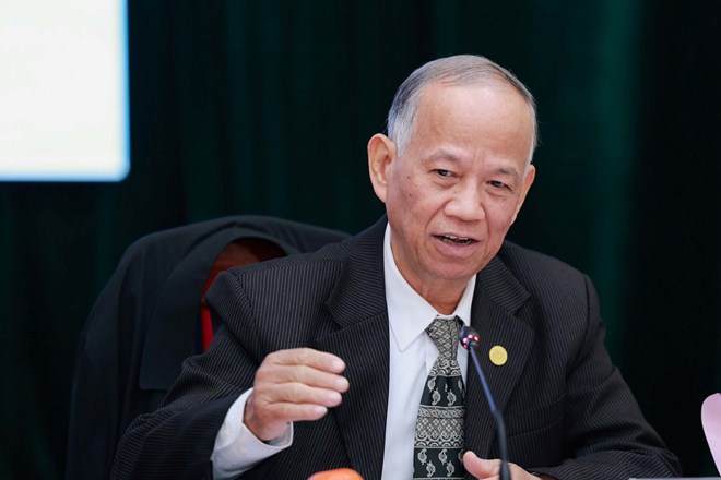 Chuyen gia kinh te, TS Nguyen Minh Phong. Anh: Hai Nguyen 