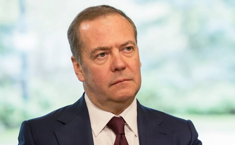 Russian Deputy Head of the National Security Council Dmitry Medvedev warned NATO on September 15. Photo: TASS