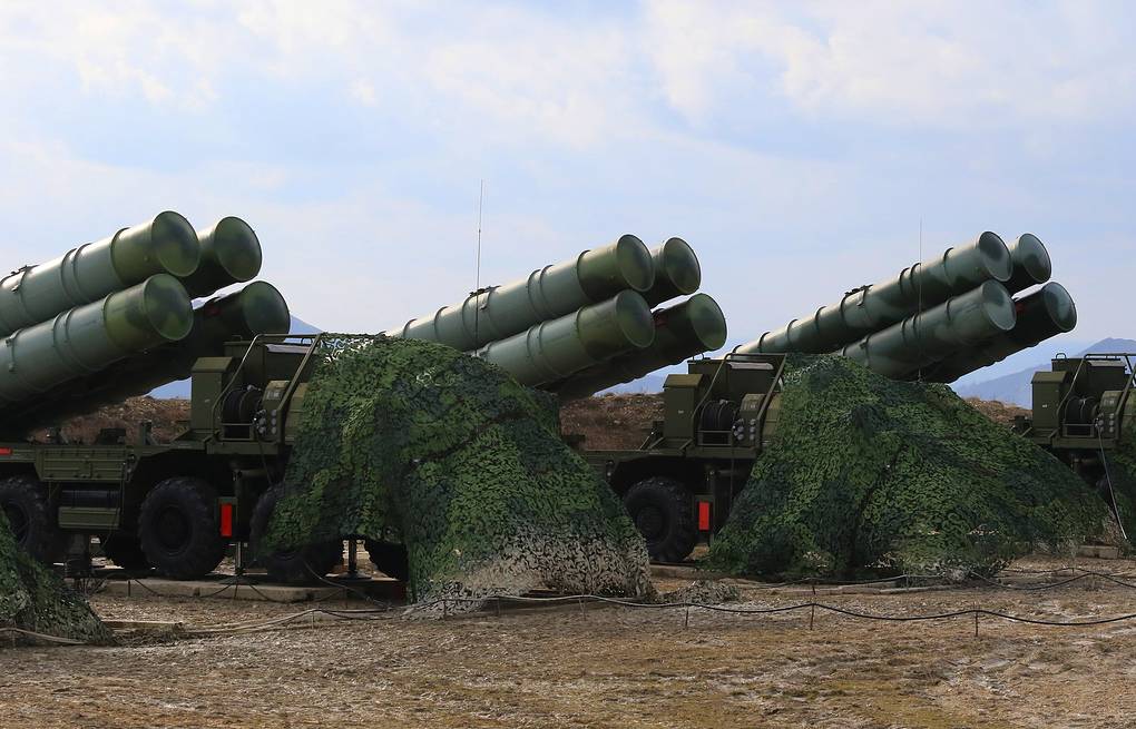 S-400 미사일. 사진: TASS