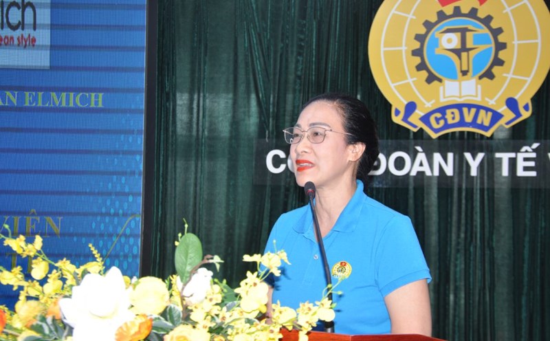 Associate Professor, Dr. Pham Thanh Binh - Chairman of the Vietnam Health Trade Union. Photo: Que Chi