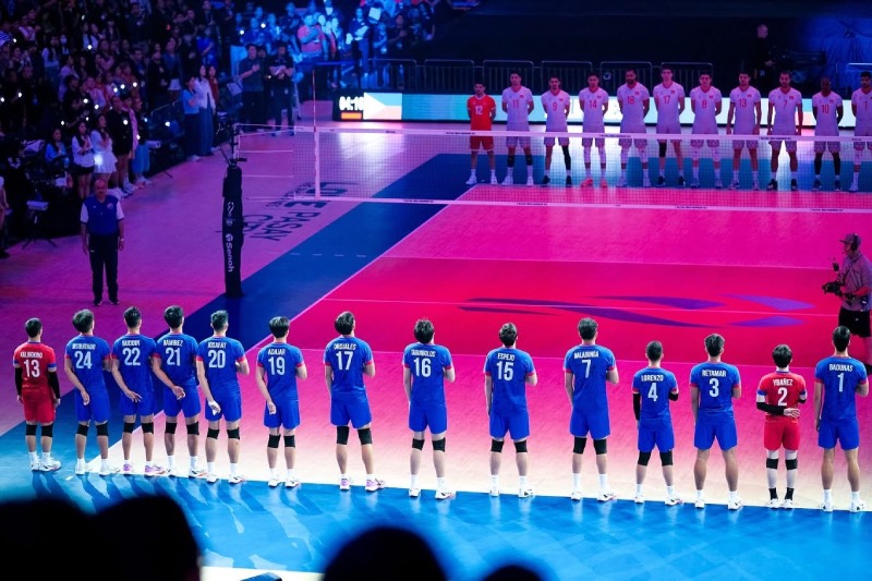 The Philippines team will meet Egypt at the World Volleyball Championship. Photo: Philippines Federation of Labor