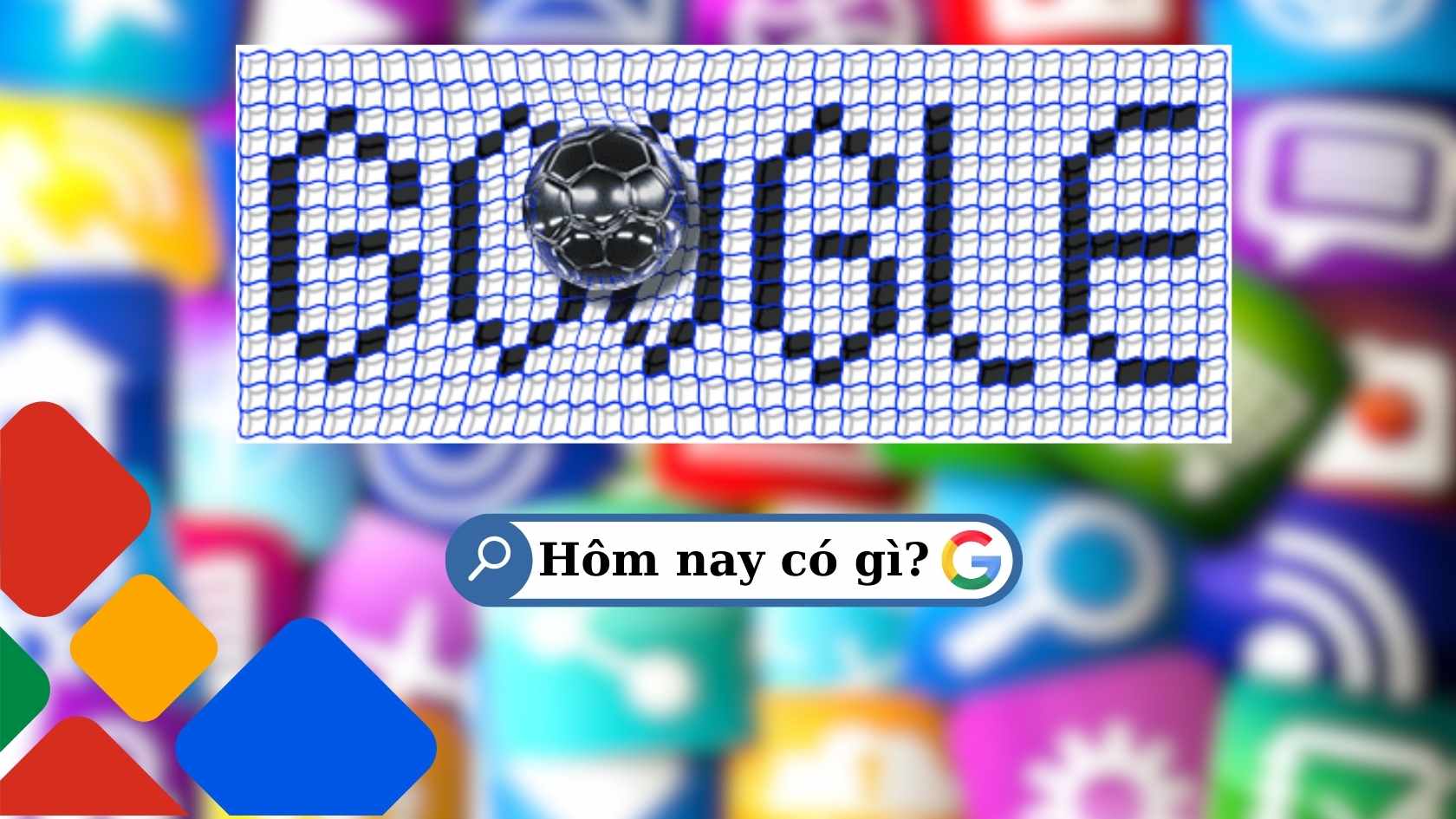 Google ra mat Doodle dac biet mung UEFA Champions League 2025. Do hoa: Hao Thien