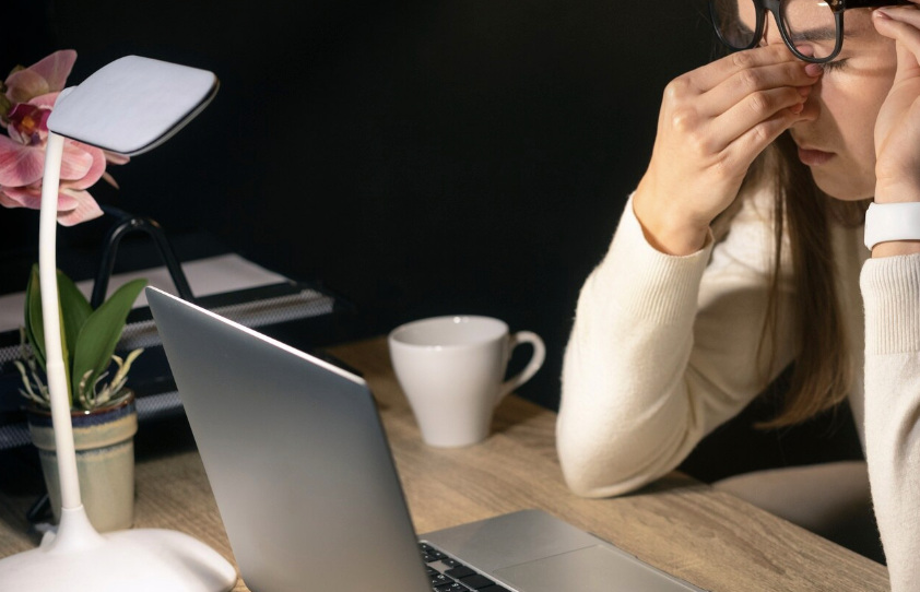 How to manage computer vision syndrome. Photo: Thuy Duong