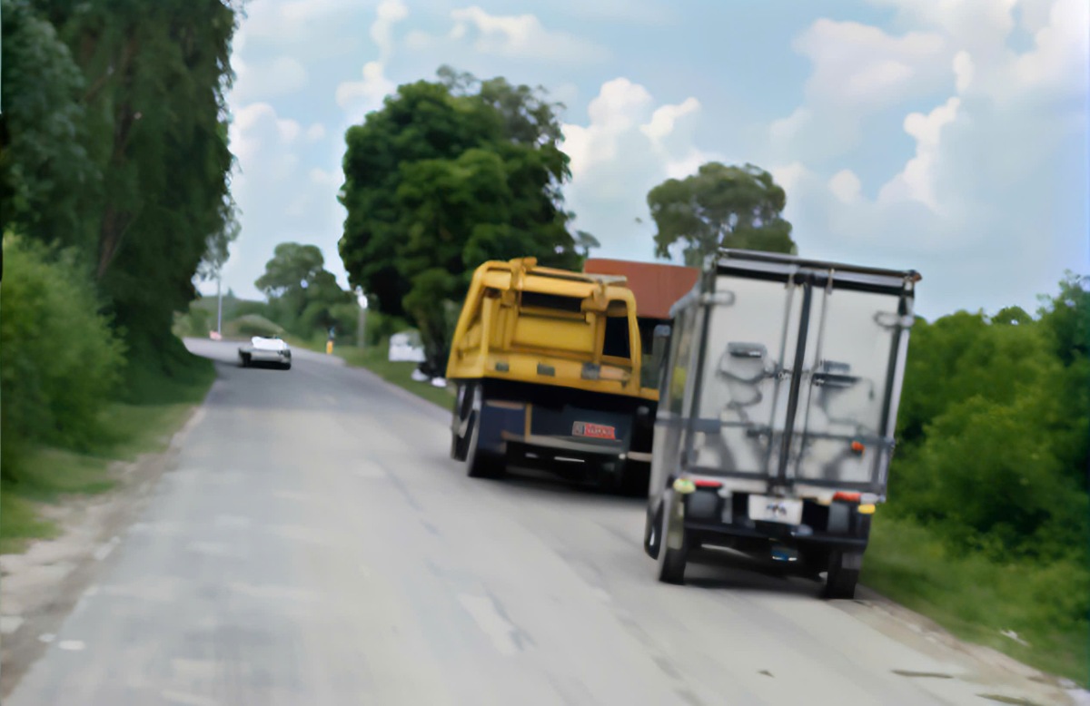 事故現場。写真:ハイフォン交通安全委員会