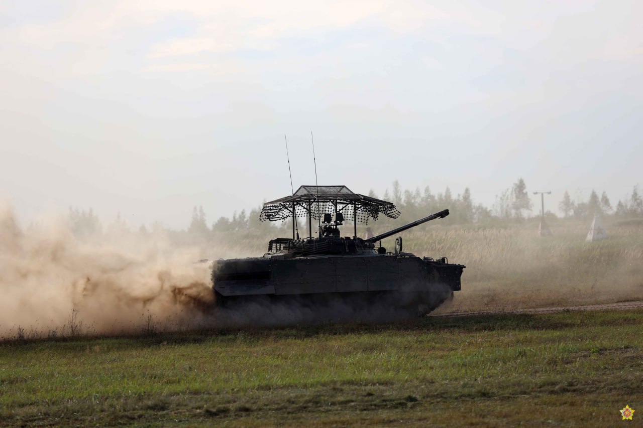 Photo from the Zapad-2025 drill, taking place from September 12 in Belarus. Photo: Ministry of Defense of Belarus
