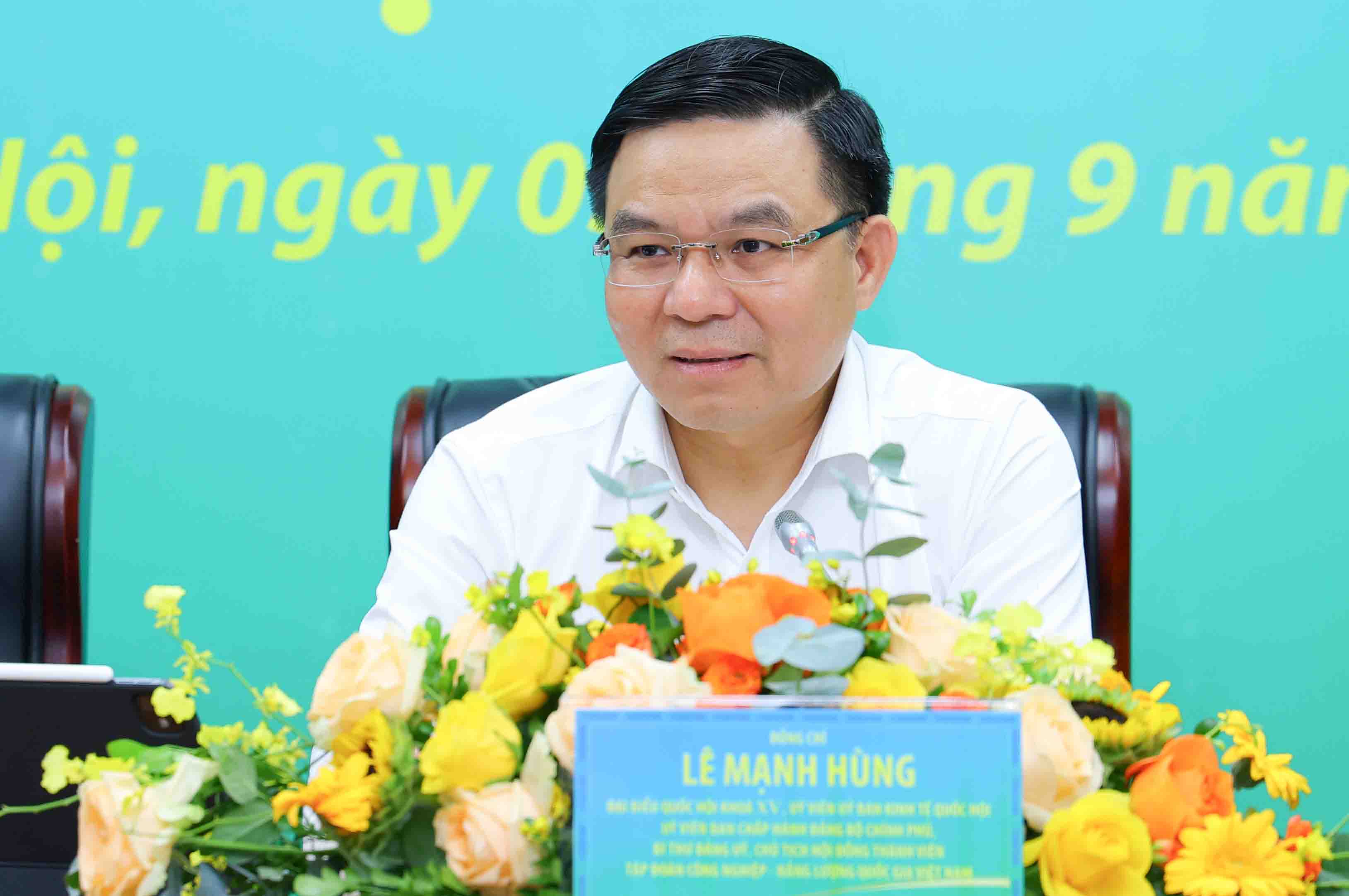 Chu tich HDTV Petrovietnam Le Manh Hung. Anh: Petrovietnam cung cap.