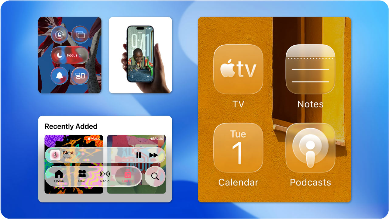 Thiet ke moi cua iOS26. Anh: Linh Anh