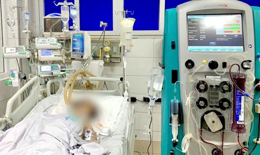 Cứu sống hai bệnh nhân nguy kịch do sốt mò. Ảnh: Thanh Đặng