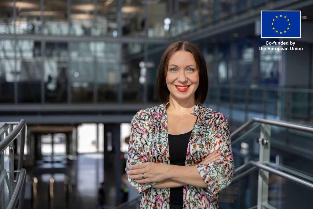 Ba Laura Lindeman, Giam doc cap cao kiem Truong don vi Work in Finland tai Business Finland nhan manh den co hoi cua cac chuyen gia cong nghe Viet Nam, qua du an “Kham pha Phan Lan“. Anh: Business Finland
