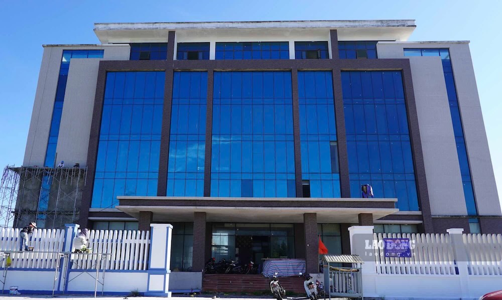 Gros plan sur un projet de pres de 50 milliards de dongs a Quang Tri relance apres de nombreuses annees de stagnation. Photo : Cong Sang