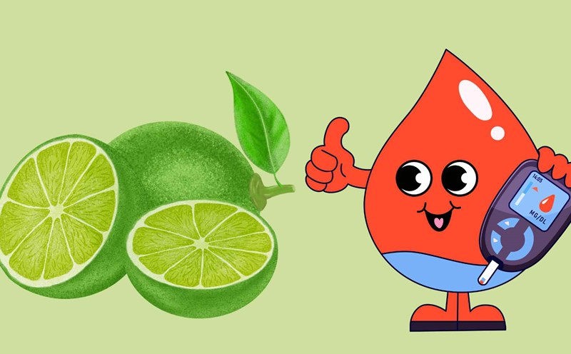 Lemon helps lower blood sugar effectively. Graphic photo: Hoang Loc