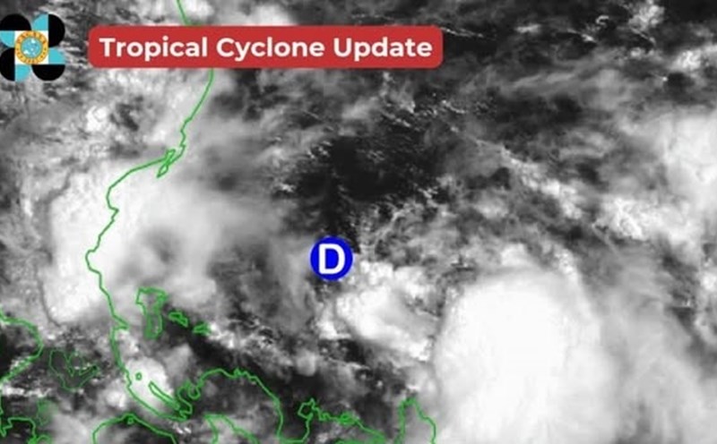 The low pressure in the area near the East Sea will strengthen into a tropical depression. Photo: PAGASA