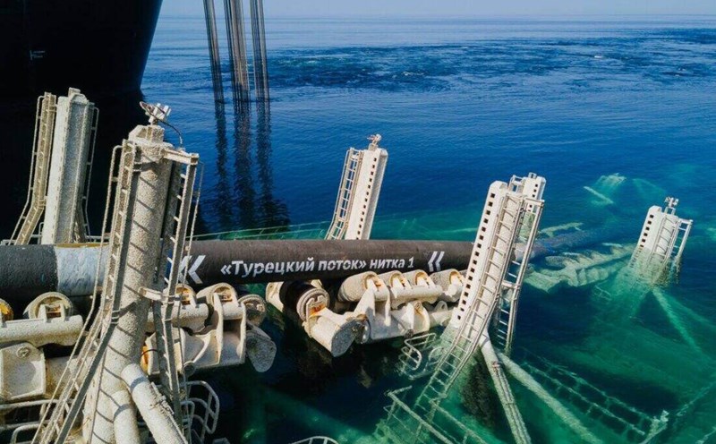 Russian gas into Europe increased to a record level in September. Photo: Gazprom