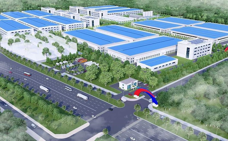 Previously, Hai Phong launched Tien Cuong Industrial Cluster II in May 2024. Photo: Hai Phong Portal