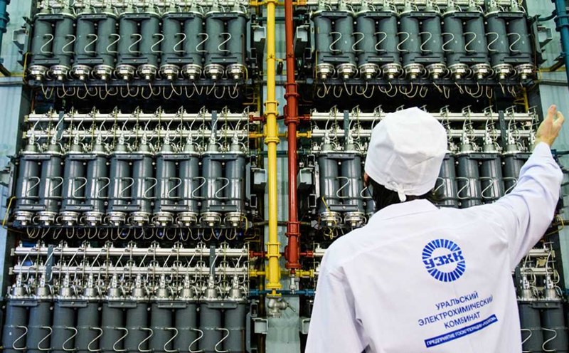 A factory enriching Russian uranium. Photo: TASS