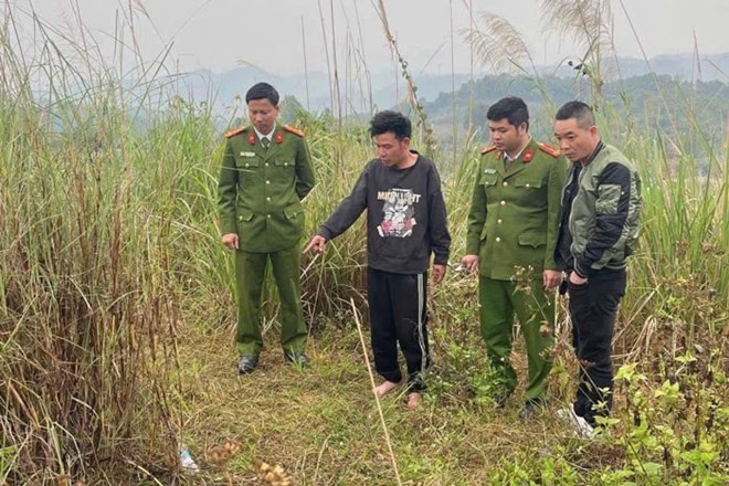 Bat Xat - Lao Caiの4年生の少女への性的暴行事件の現場。写真:警察提供