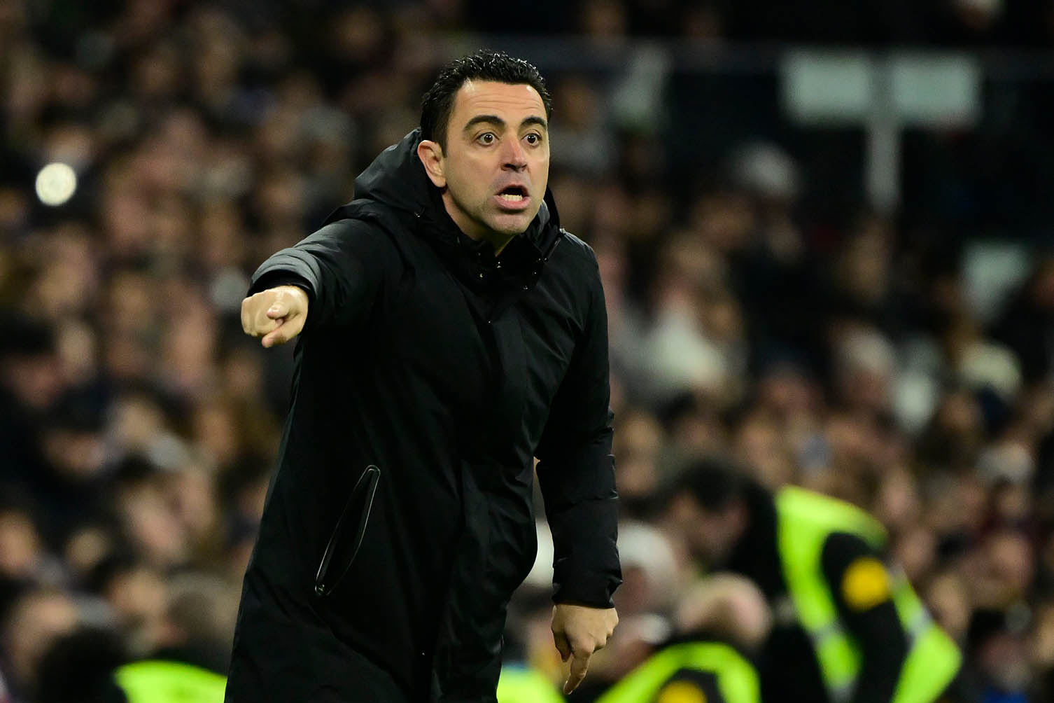 Xavi dang duoc nhieu nguoi ham mo Man United mong muon thay Ruben Amorim. Anh: AFP
