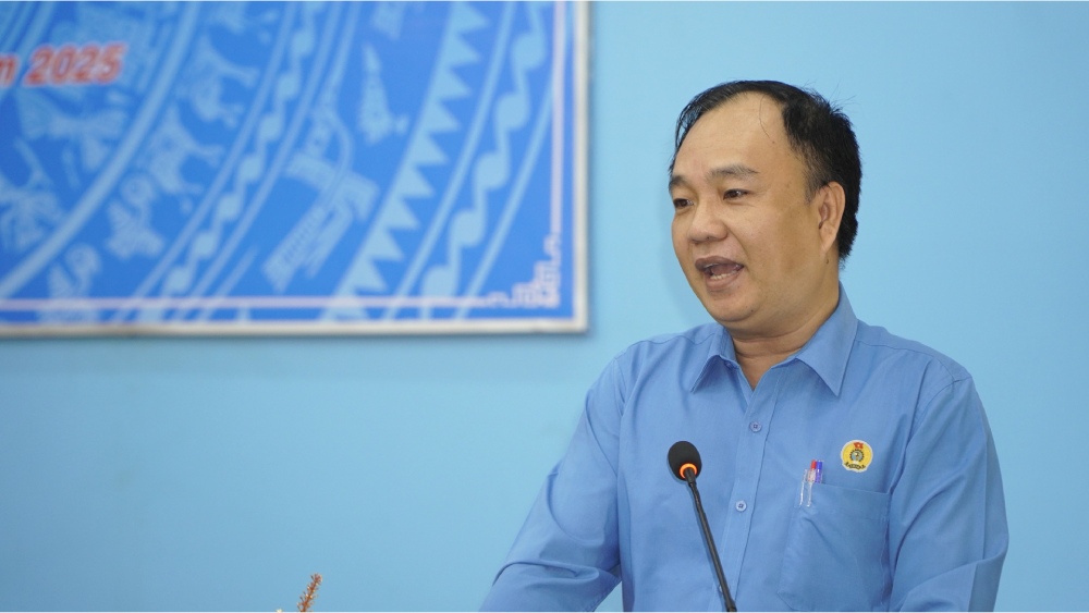 Presidente del Sindicato de la comuna de Rach Gia Truong Thanh Kien. Foto: Nguyen Anh