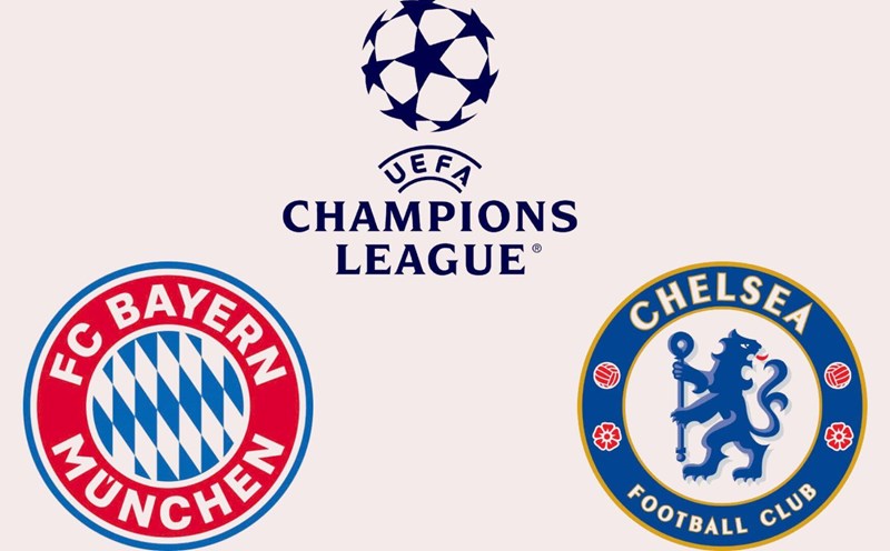 Today's football match schedule is notable for the Bayern Munich - Chelsea match. Graphics: Van An