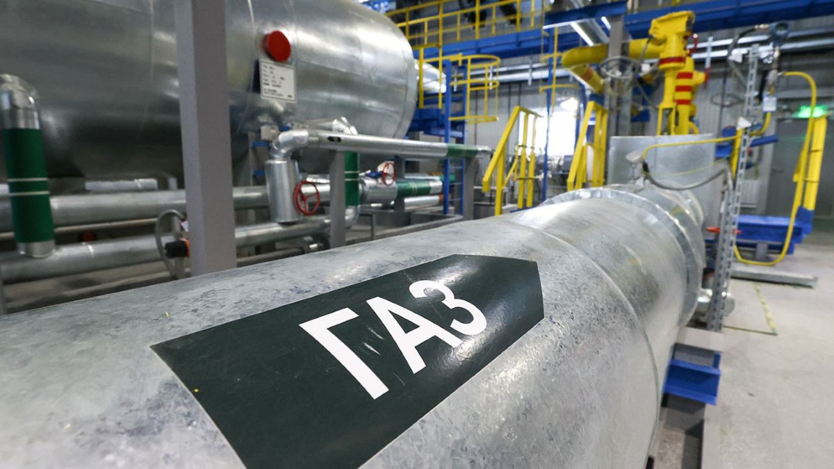 러시아 가스관은 여전히 일부 EU 국가에 공급됩니다. 사진: TASS