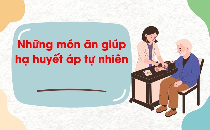 Diet plays an important role in controlling blood pressure. Graphic photo: Huong Son