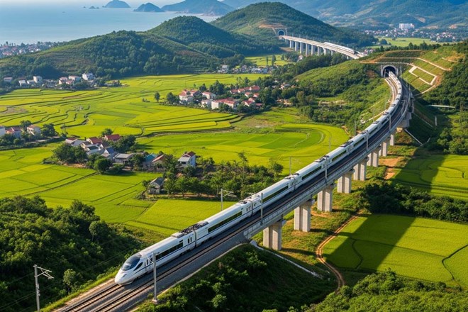 Gia Laiの有権者は、南北高速道路建設時に住宅地と遺跡の土地を回収することを避けるよう提言しました。写真:AI