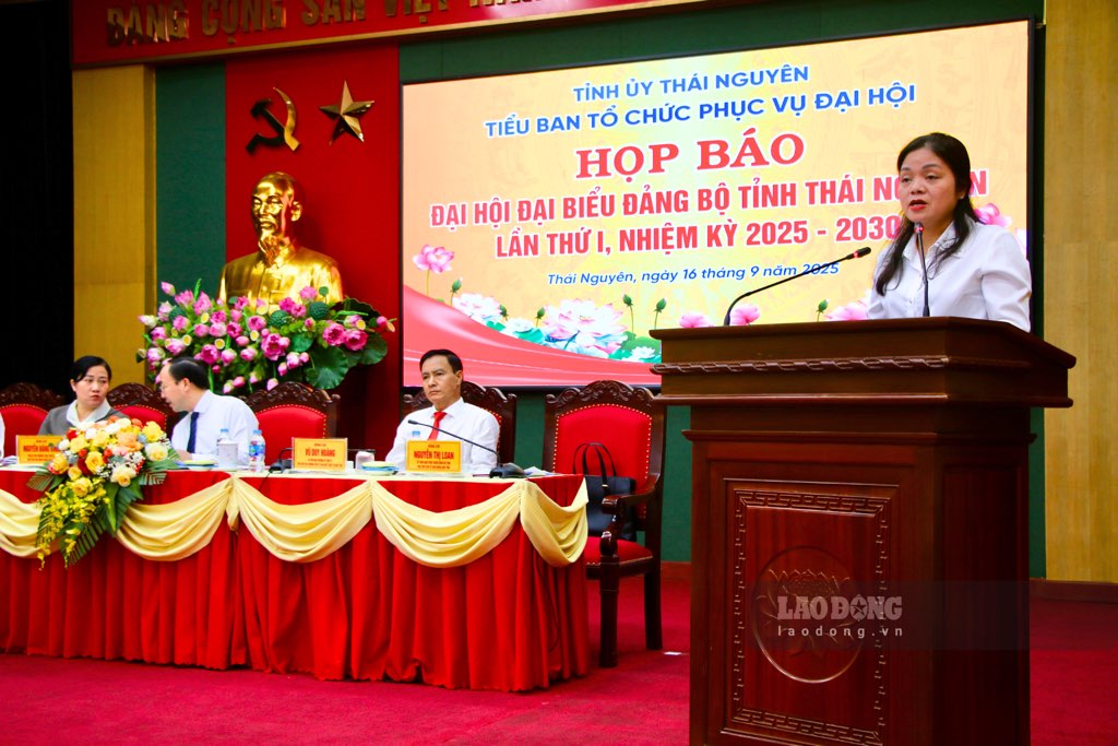 Thai Nguyen prepares for the first congress after the merger. Photo: Dang Vu.