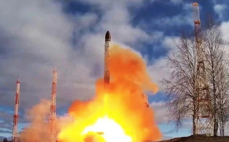 A Russian missile launch. Photo: Sputnik