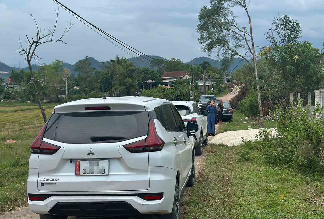 Toan Luu コミューンでは、ここに工業団地の計画が発表された後、仮想土地ブームが発生しています。写真: Tran Tuan.