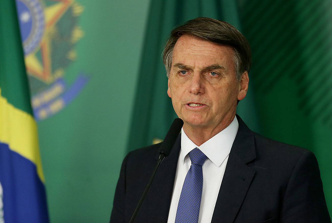 Ex presidente de Brasil Jair Bolsonaro. Foto: Xinhua