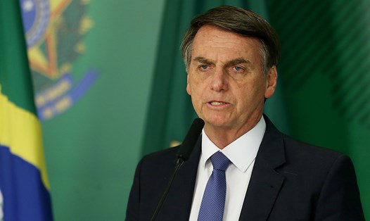 Cựu Tổng thống Brazil Jair Bolsonaro. Ảnh: Xinhua