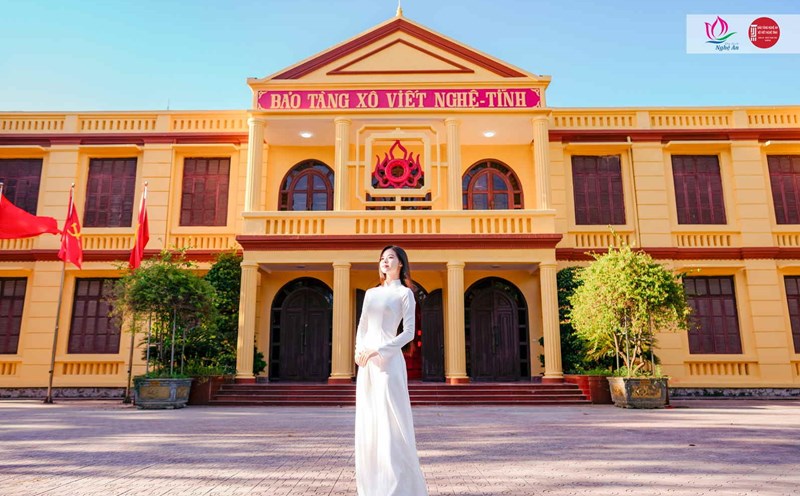 Nghe An - Xo Viet Nghe Tinh Museum, a place to preserve memories of the 1930-1931 revolutionary cliff of Nghe Tinh people. Photo: Ngoc Anh