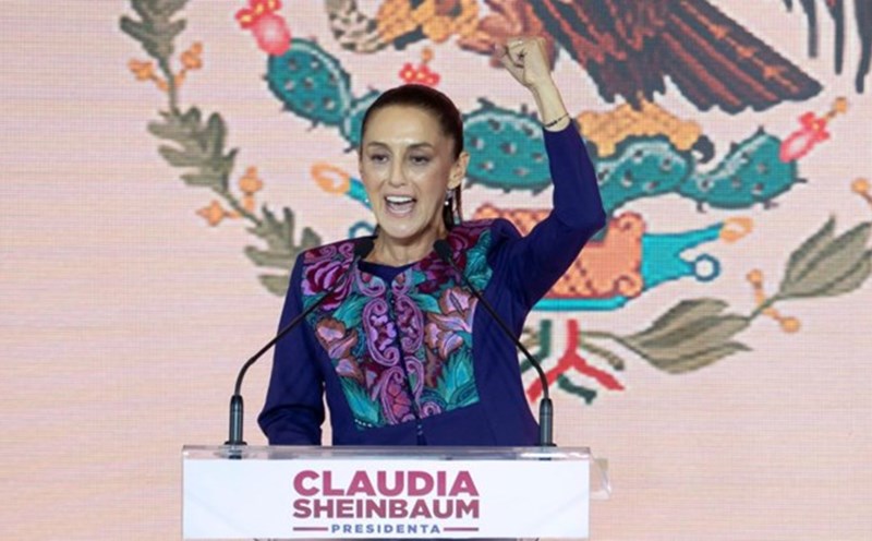 Mexico's President Claudia Sheinbaum. Photo: AFP