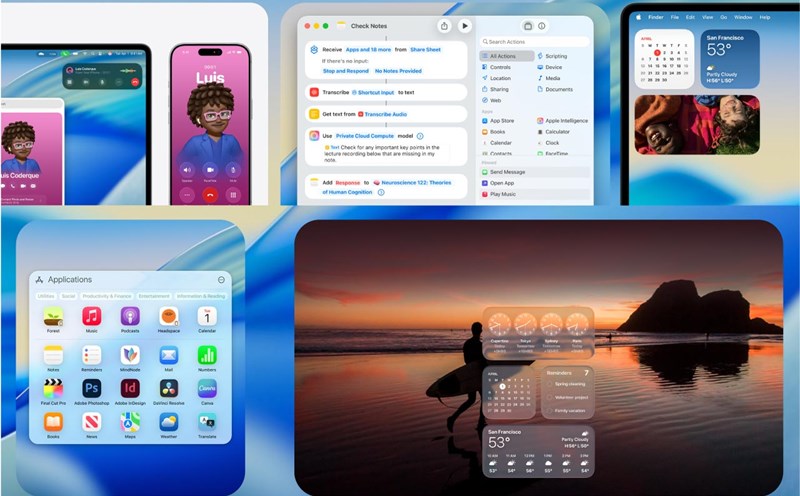 With macOS Tahoe, Apple not only refreshes the interface experience but also brings smart tools to help work more efficiently. Photo: Linh Anh