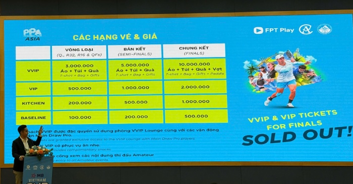 Cac hang ve VIP, VVIP da duoc ban het chi trong 1 ngay mo ban. Anh: An Nguyen