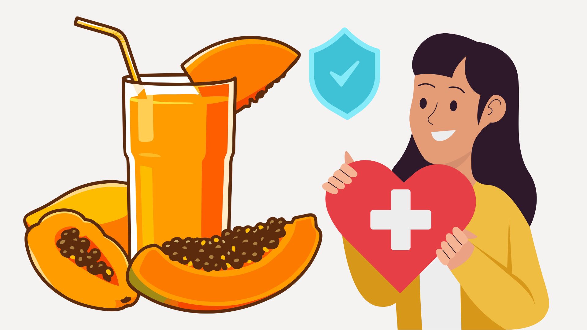 Drinking papaya juice on an empty stomach in the morning has health benefits. Graphics: Thanh Thanh