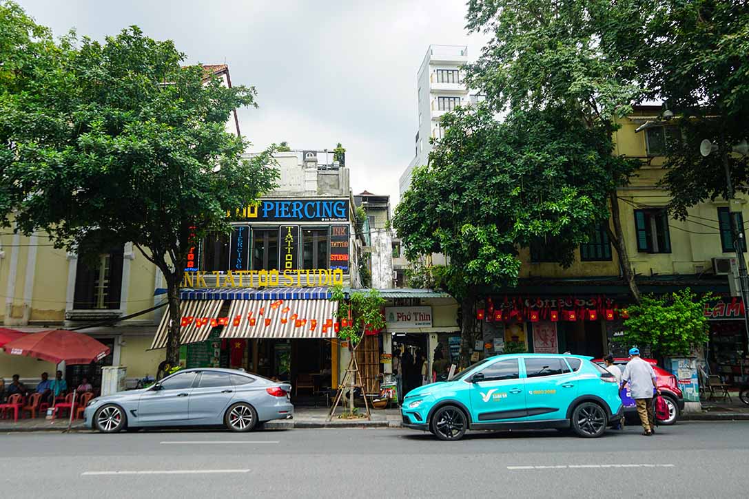 Quan pho Thin nam trong ngo ngo 61 Dinh Tien Hoang. Anh: Huu Vu