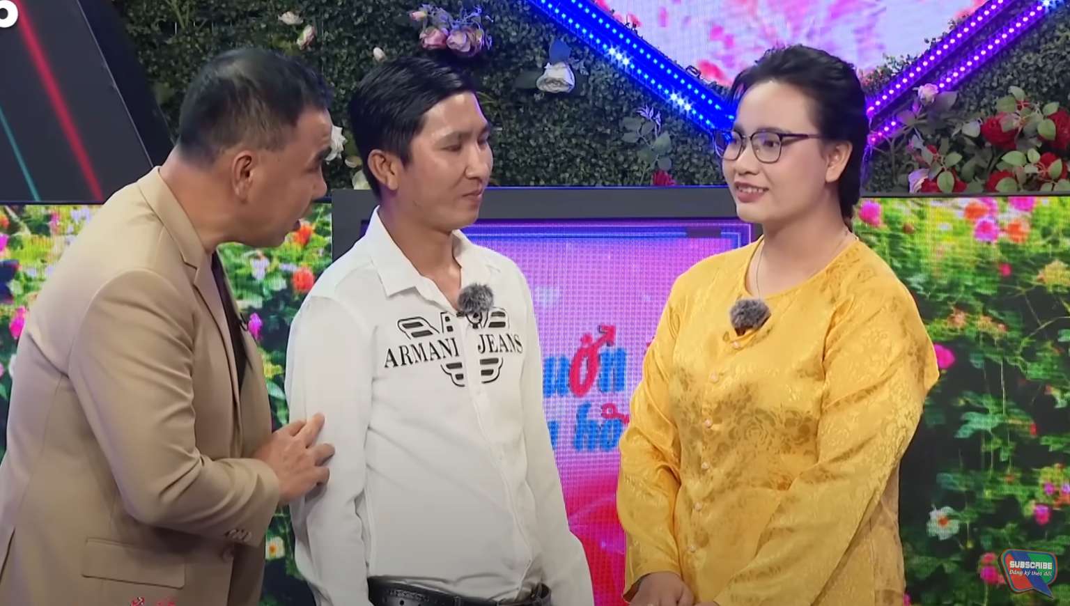 The couple on the show "You want to date". Photo: MCV Unit.