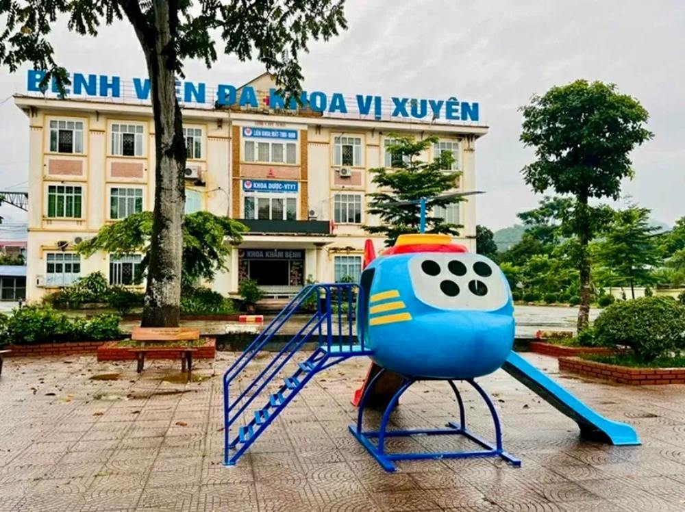 뚜옌꽝성 비쑤옌 지역 종합병원. 사진: benhvienvixuyen.org.vn