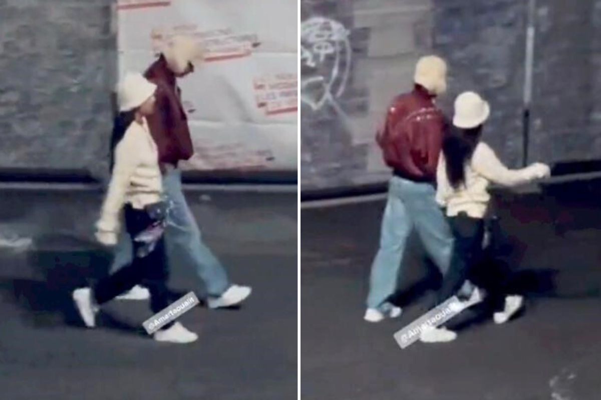 Hang loat bang chung hen ho cua Jennie va V bi lo. Anh: cat tu video