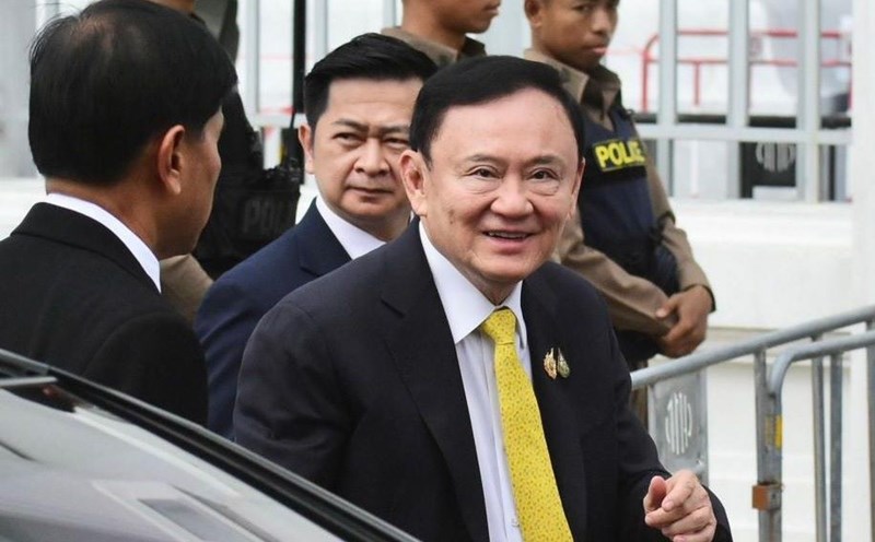Former Prime Minister Thaksin Shinawatra attended the Constitutional Court of Thailand on September 9, 2025. Photo: Xinhua
