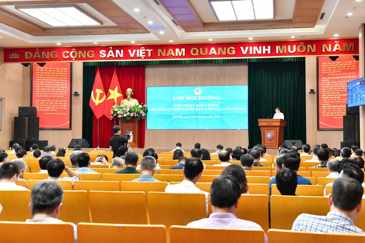 Training knowledge for leaders at the Department and Department levels of the State Audit