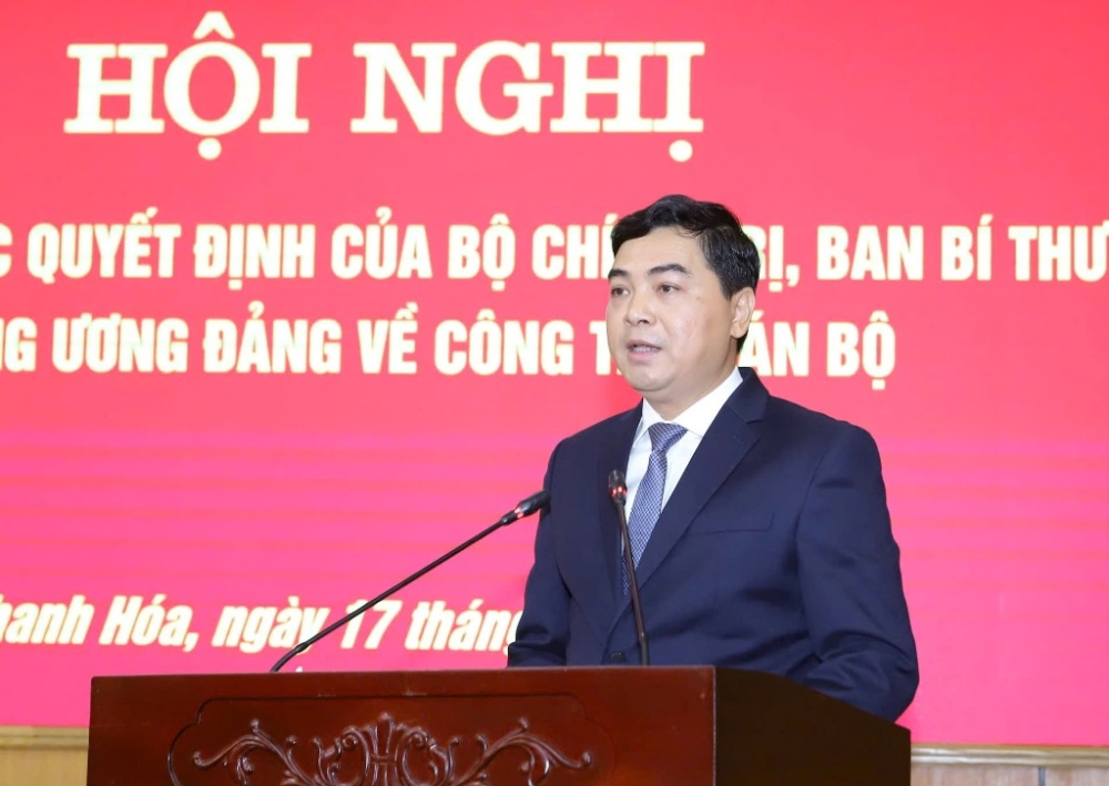 Ong Nguyen Hoai Anh - Uy vien du khuyet Trung uong Dang, Pho Bi thu Tinh uy, Chu tich UBND tinh. Anh: thanhhoa.gov.vn