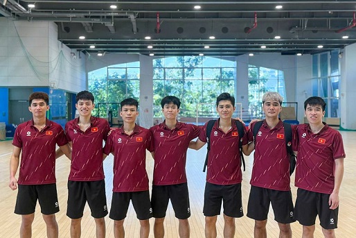 Dan cau thu tre nhieu tiem nang va dang vao diem roi phong do cua tuyen futsal Viet Nam. Anh: VFF
