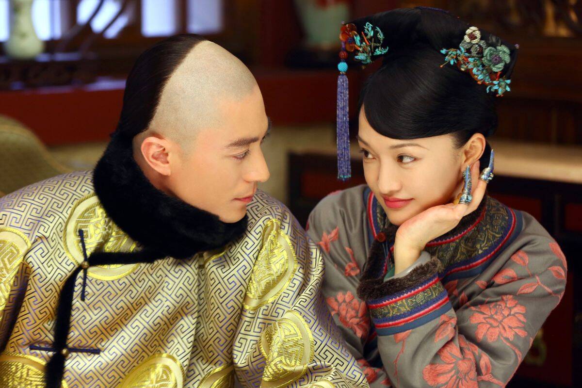 Cao Wei Huang and Zhou Xin in "Nhu Y Truyen". Photo: Producer